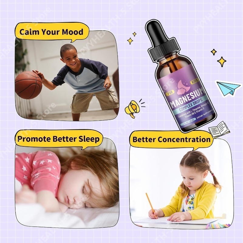Kids Liquid Drops, Magnesium G - огляд і ціна Ginger Tea