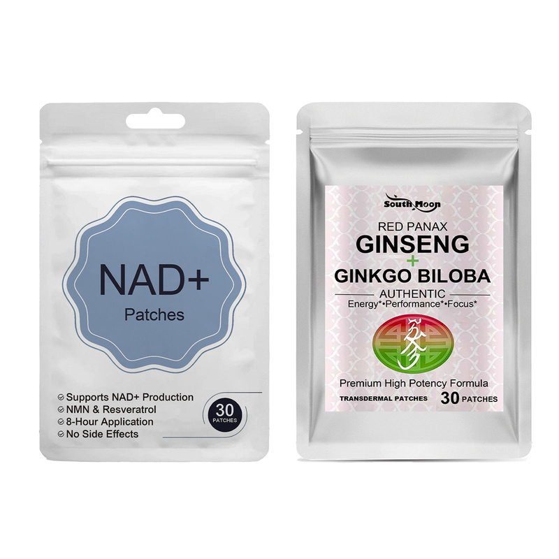 NAD+ Patches & Red Panax Ginse - огляд і ціна Ginger Tea