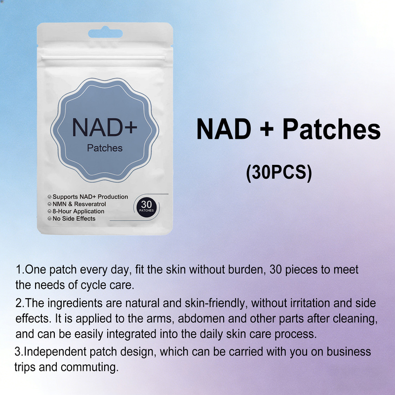 NAD+ Patches & Red Panax Ginse - огляд і ціна Ginger Tea