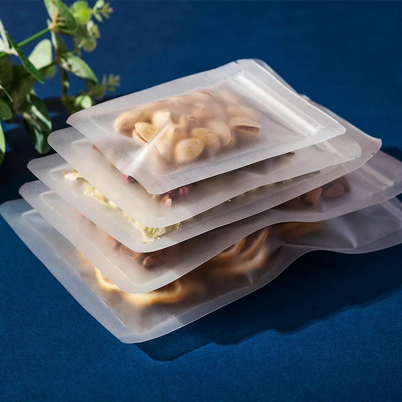 Frosted Clear Ziplock Bag Food - огляд і ціна Dried Herbs