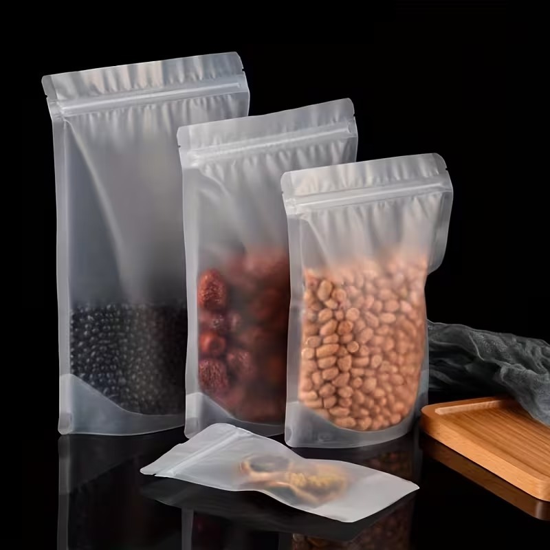 Frosted Clear Ziplock Bag Food - огляд і ціна Dried Herbs