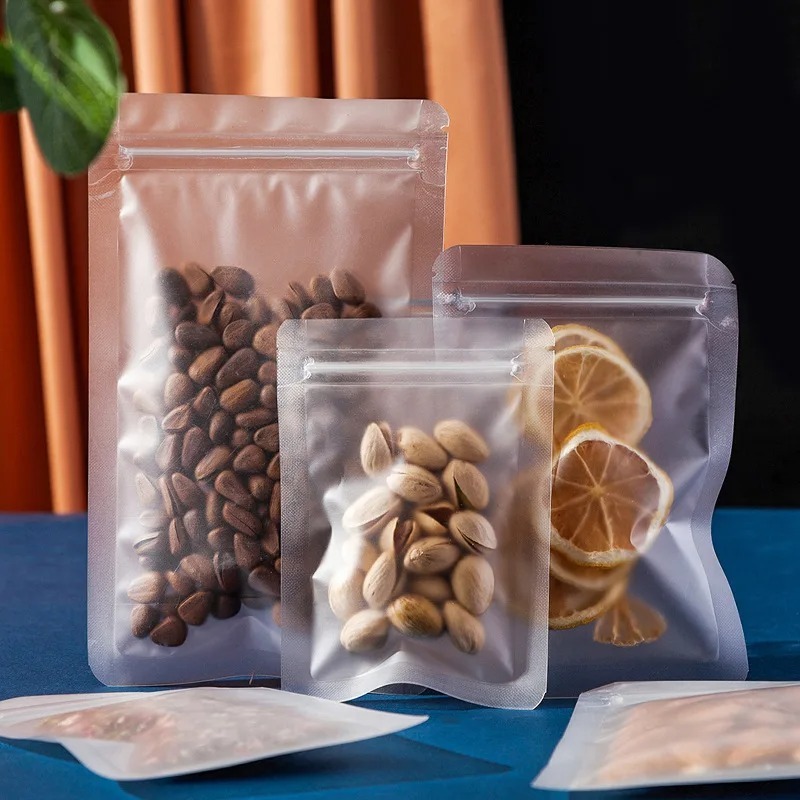 Frosted Clear Ziplock Bag Food - огляд і ціна Dried Herbs